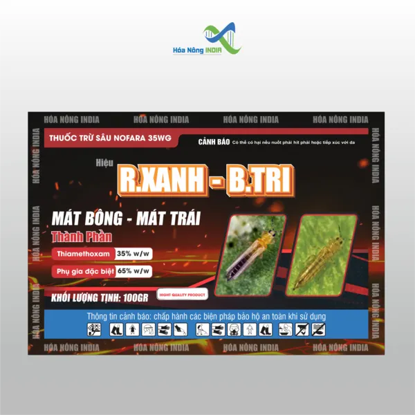 Thuốc trừ sâu R.XANH – B.TRI – NOFARA 35WG