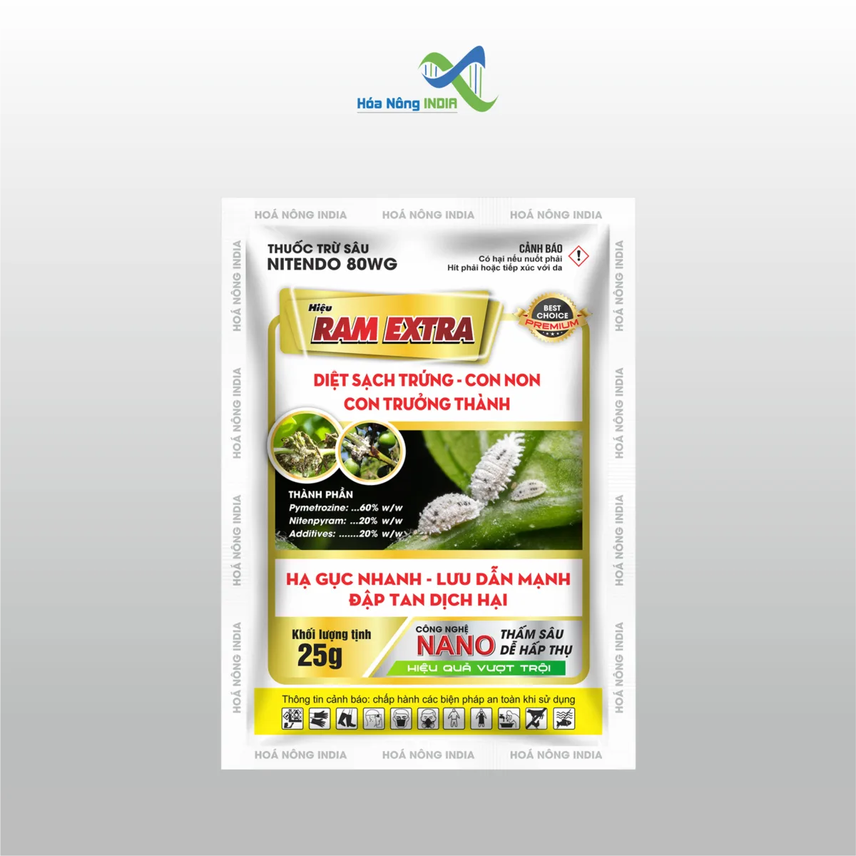 Thuốc trừ sâu RAM EXTRA – NITENDO 80WG